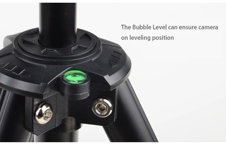 Professional Mini Table Tripod  Camera Mobile Phone Tripod Small Lightweight tripod 3 way Fluid Pan Head