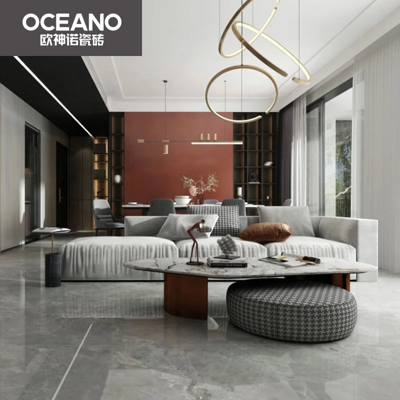 1200x2400x9mm Tv Wall Panel Black Chinese Marble Tiles Slab Full Body Porcelain Tiles Living Room Black White Ceramic Tile
