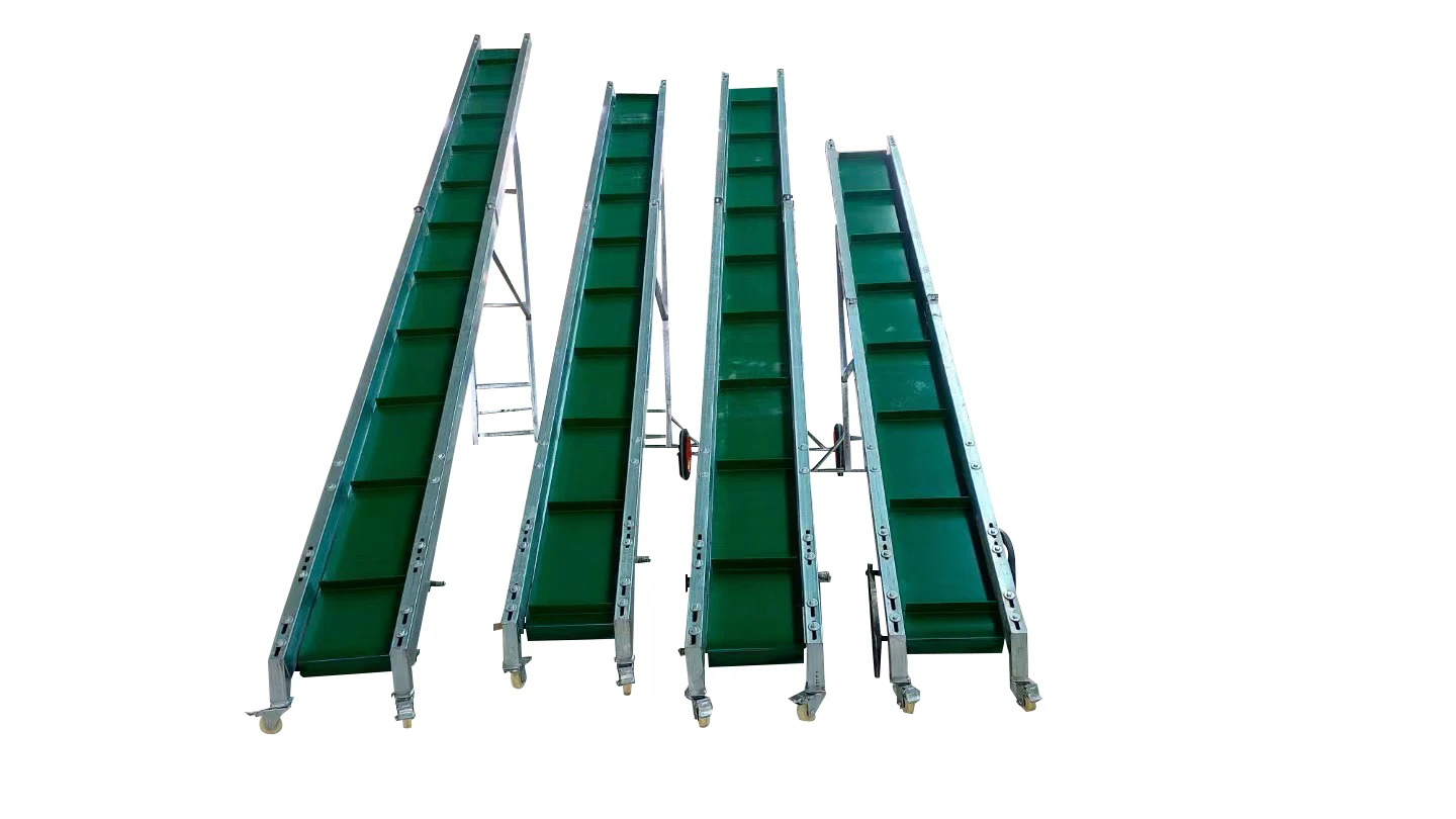 Long Distance Belt Priceautomatic Conveyor Belt With Bucket Incline Conveyor With Hopper Conveyor Driven By Motor