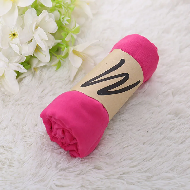 
Fashion Custom Design Women Scarves Tie Set Linen thin Cape Shawl Candy Light Green scarves 