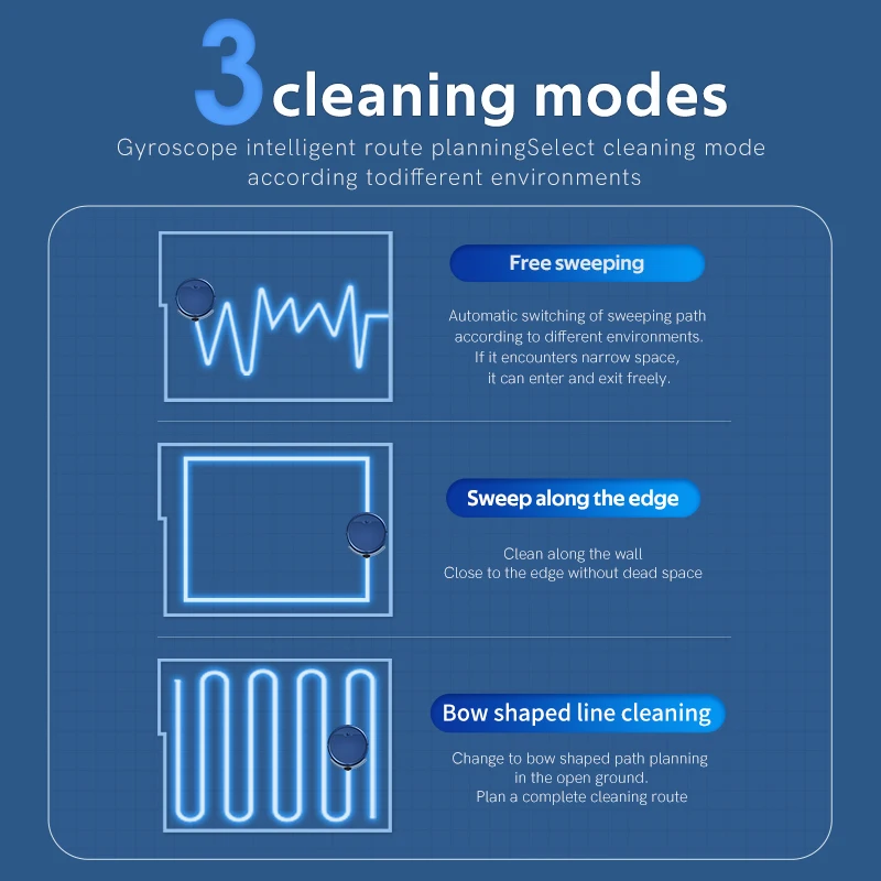 RYK OB8S MAX Smart Robot Vacuum Cleaner with High Suction Power WiFi App Control and Automatic Mopping for Convenient Use