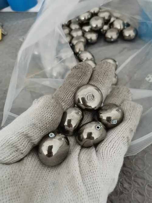 Factory price  Round tungsten head Fishing Sinker 60g