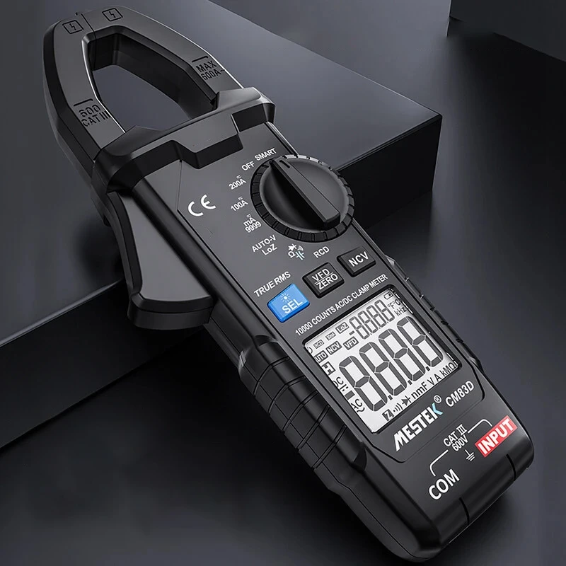 CM86B AC DC Voltage Current Ammeter voltmeter Temperature Capacitance Ohm tester Non Contact Meter Pocket Digital Clamp Meter