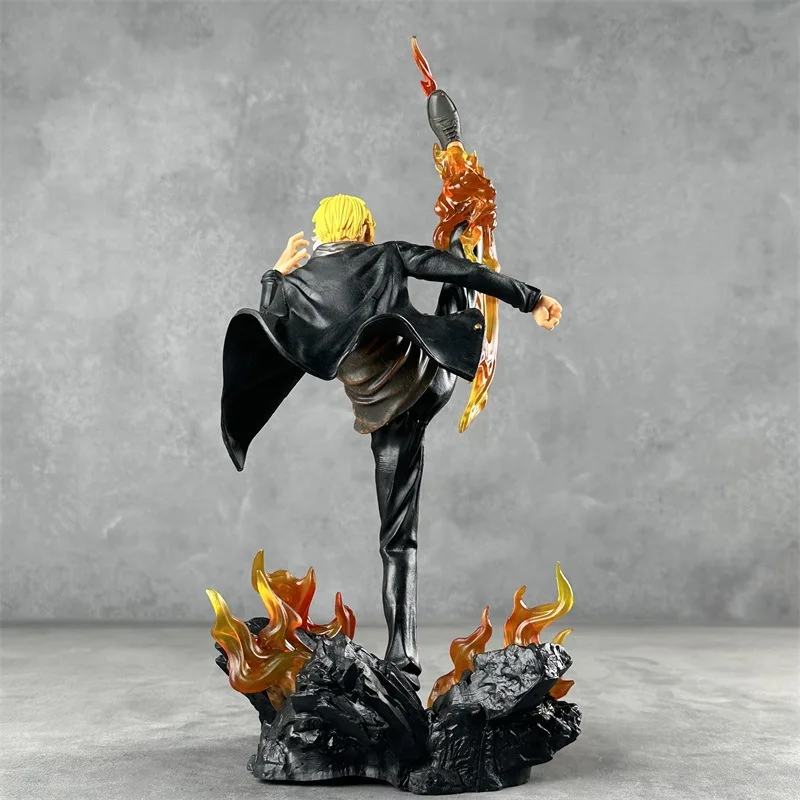 Figuras de One Pieced WF vinsmoke Sanji Straw Hat Group Demon Wind Feet 3 Main model toys action figure Ornaments