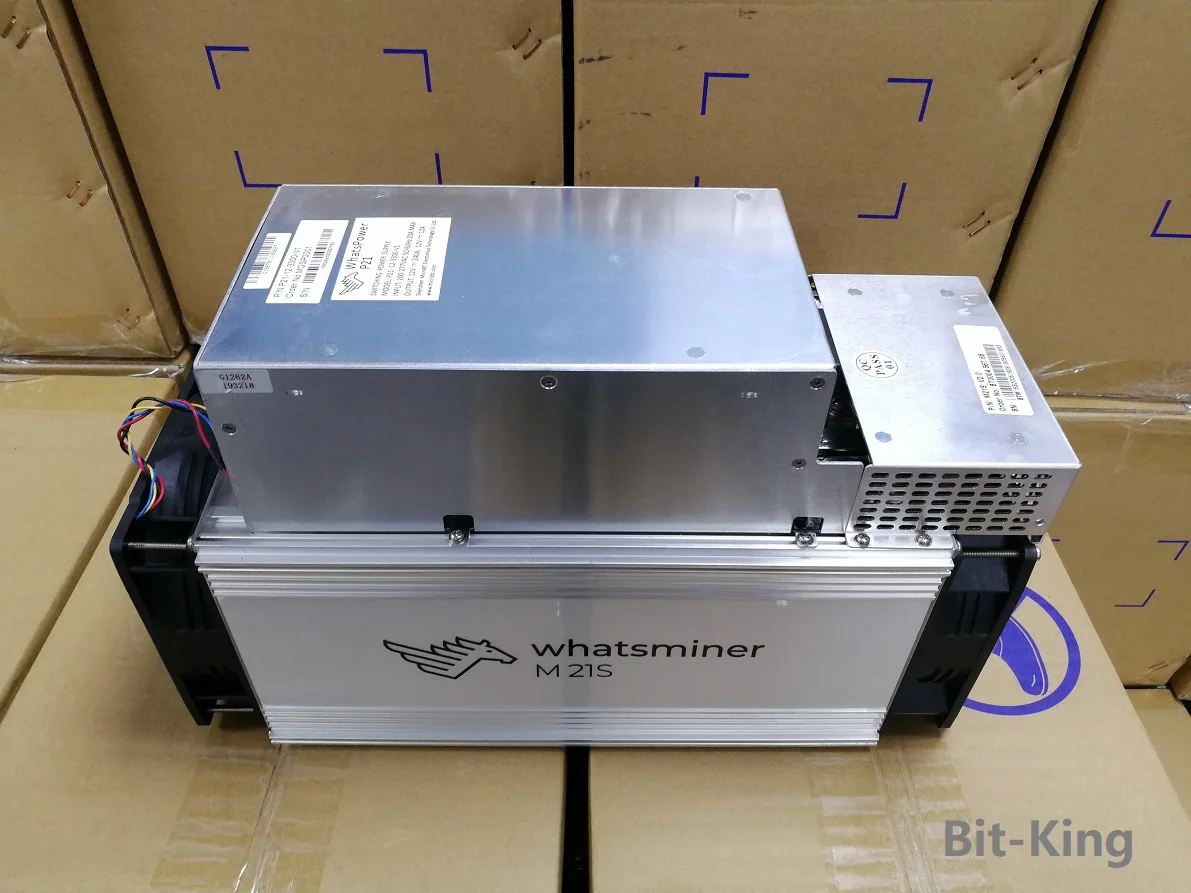 
BitKing Newest Miner MicroBT Whatsminer 58T M21S with PSU BTC miner 