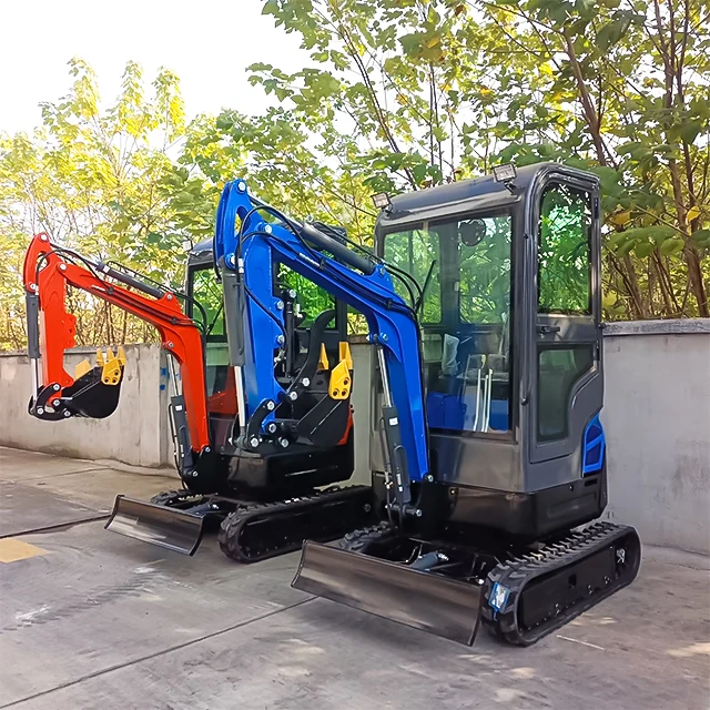 Free Shipping Mini Excavator 2 Ton EPA Small cabin 3 Ton 2 Ton Digger Machine Farm Construction Mini Crawler Excavator