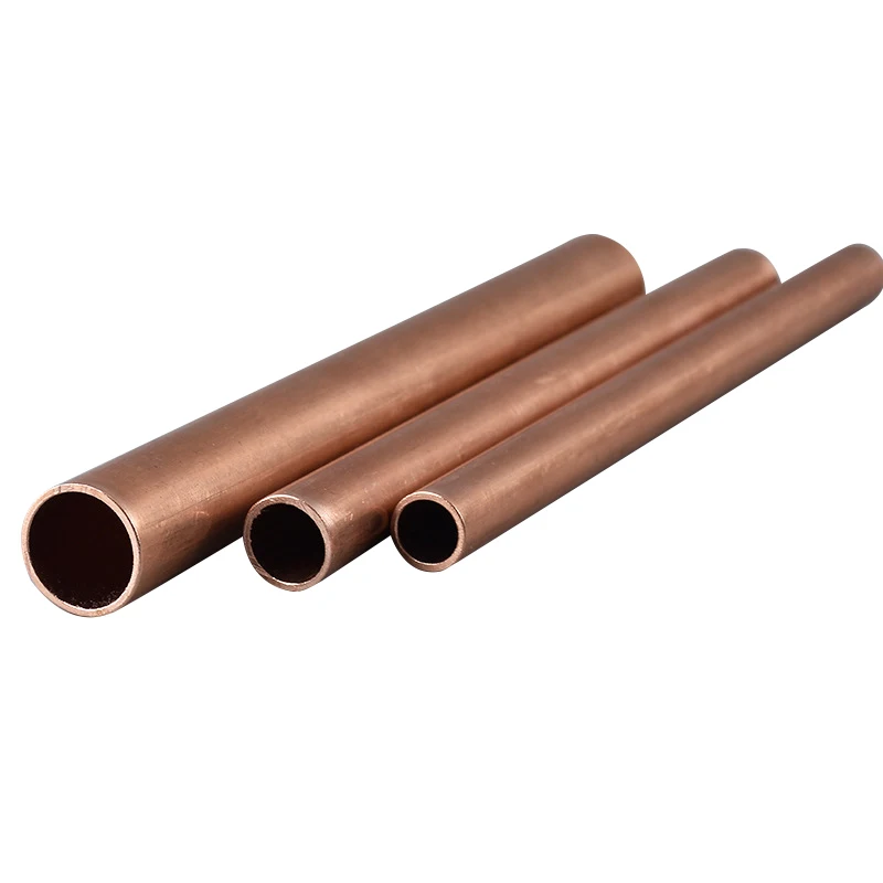 Customized Thickness ATSM C11000 Copper Pancake Coil Cooper Pipe Seamless Copper Tube