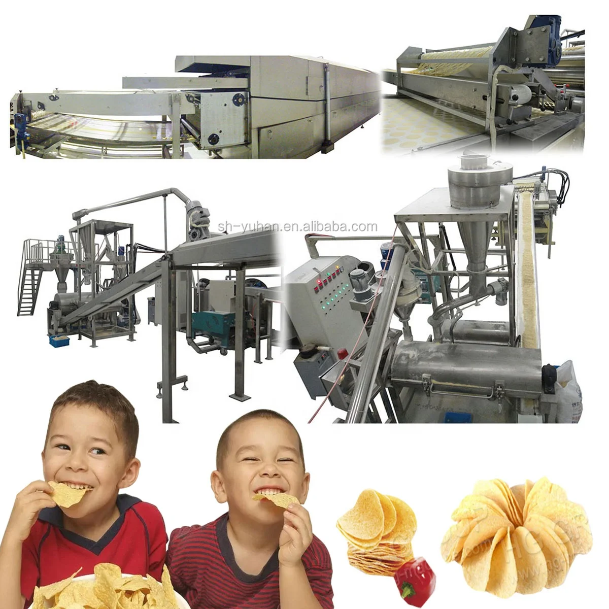 Hot sales / Slicing Banana Multi Potato Chips Making Machine