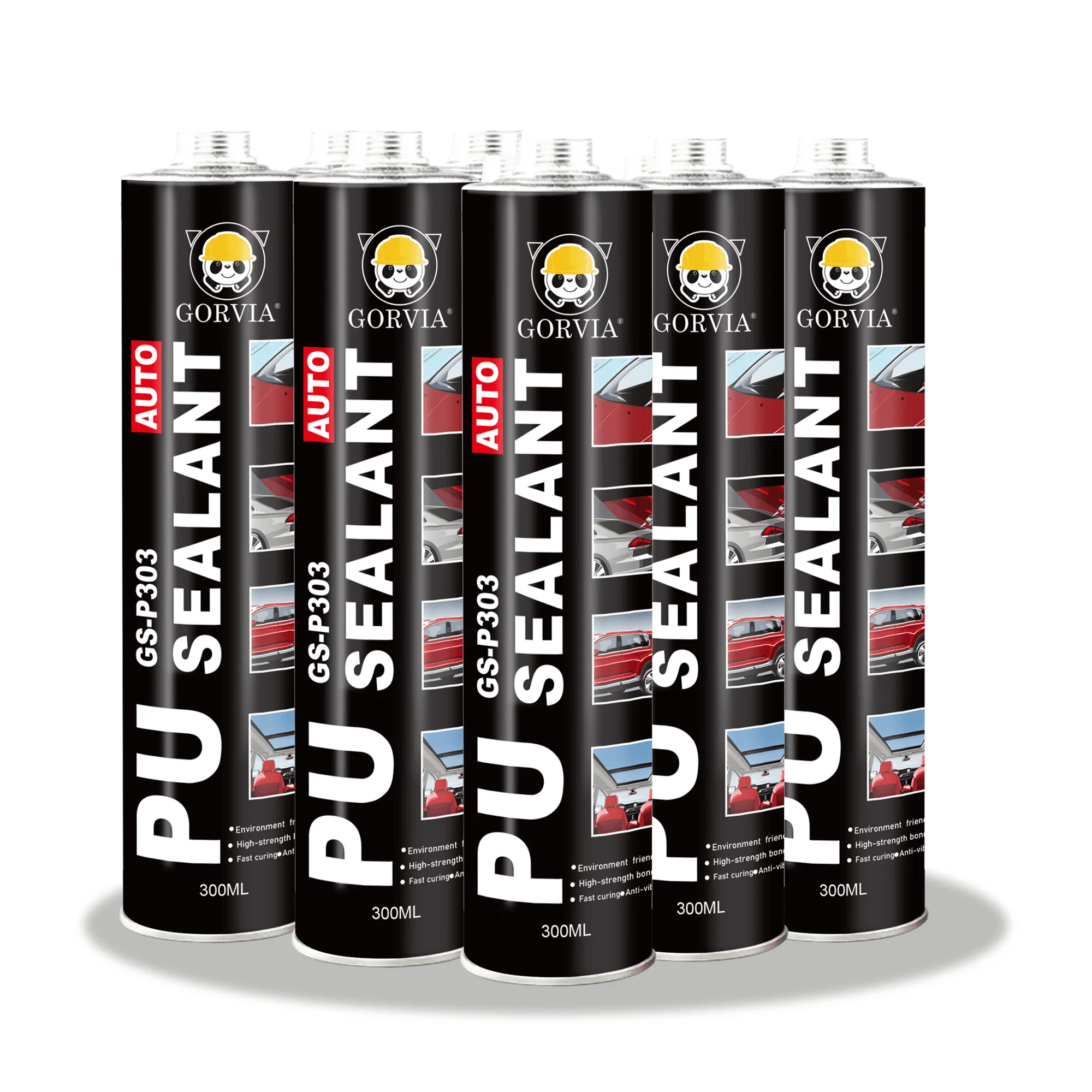 GORVIA Aging resistance with good adhesion performance PU sealant for windshield