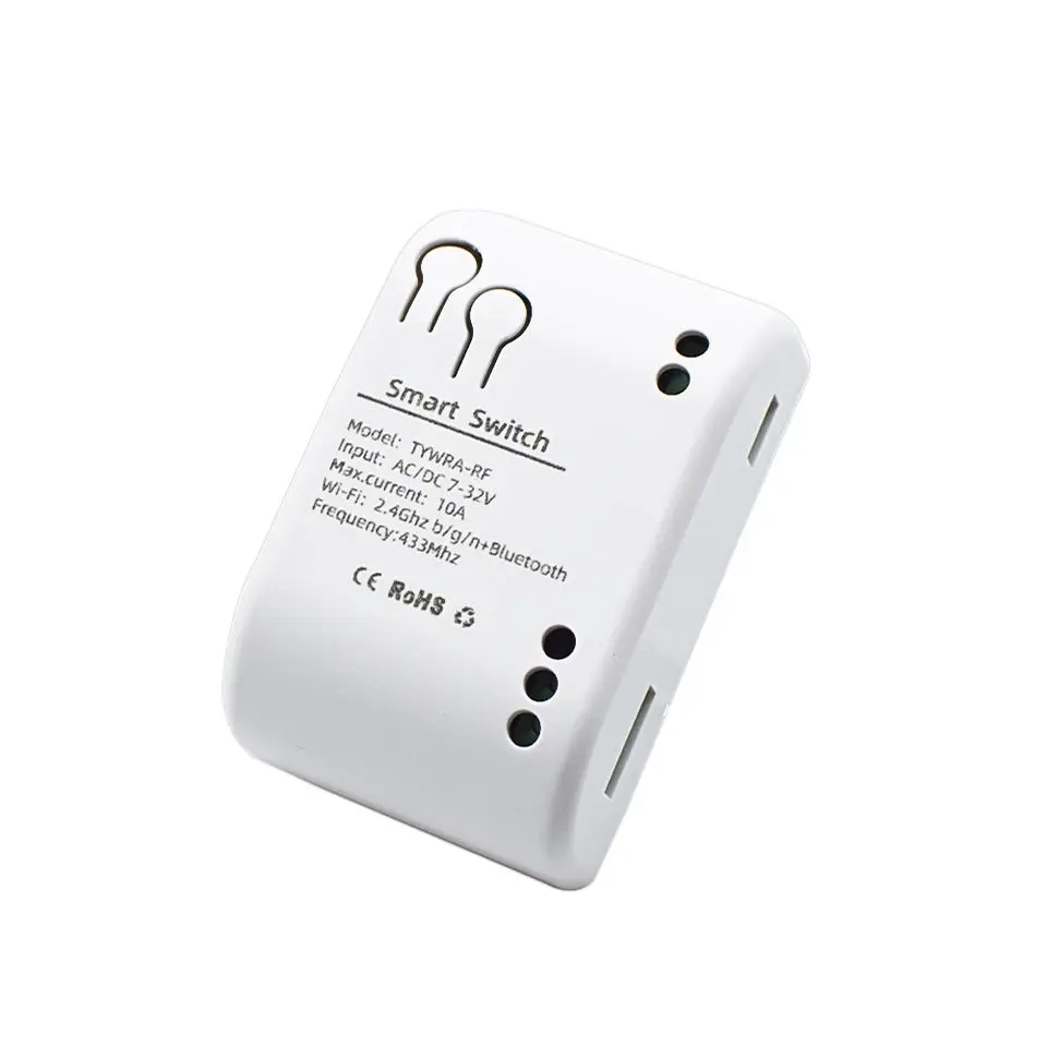 tuya wifi smart self lock delay inching push button relay timer module switch for 0V-230V 12V 24V  work with amazon alexa