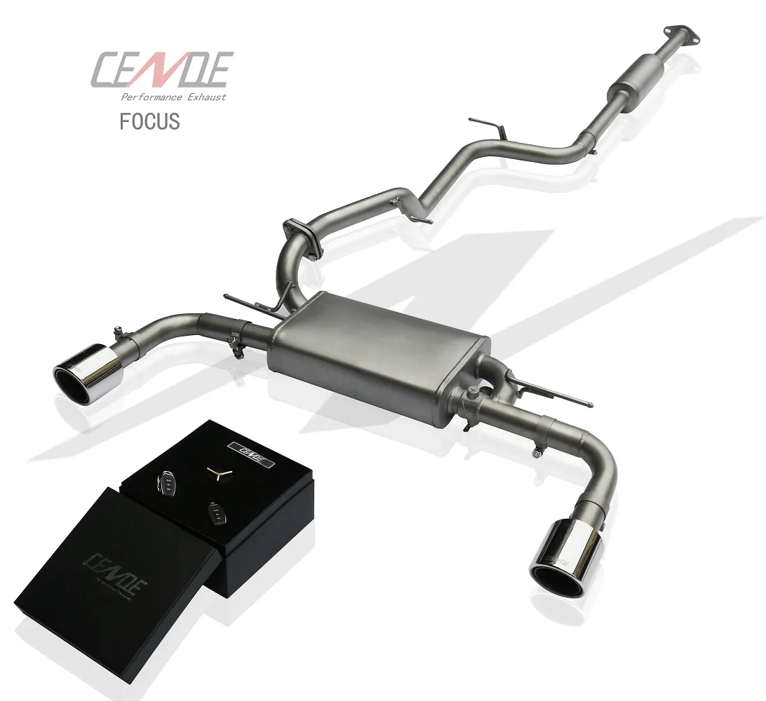 Exhaust tip header catback pipe for Ford Focus 1.8/2.0 exhaust