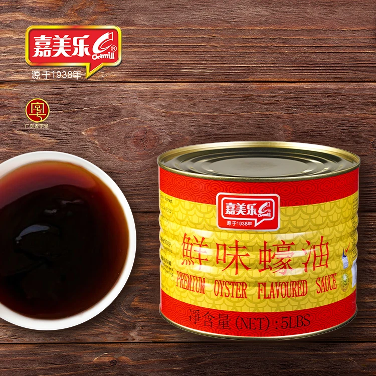 Hot selling Kikkoman sauce halal seasoning 5LBS frash seafood oyster sauce