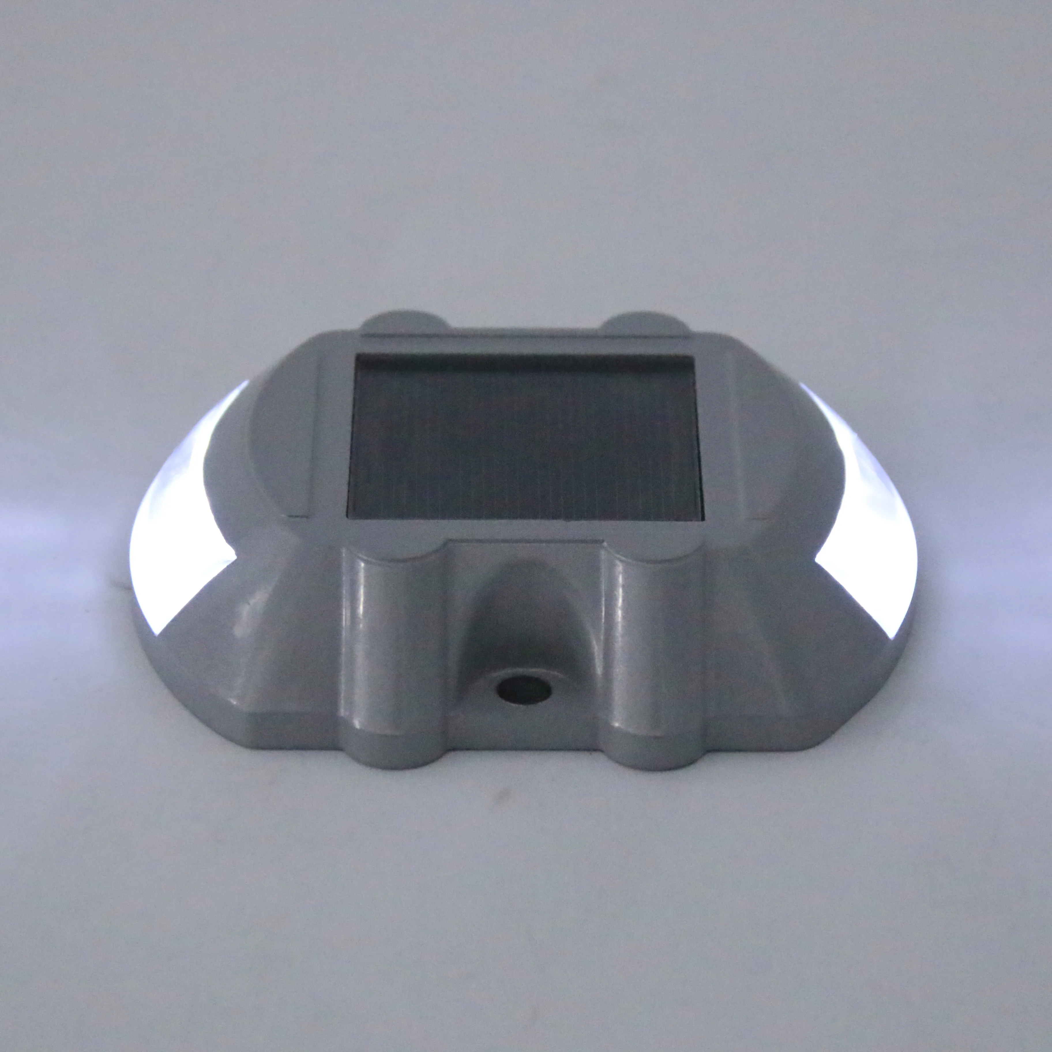 Flashing Solar Led Traffic Sign Security Light Road Stud Decor Light