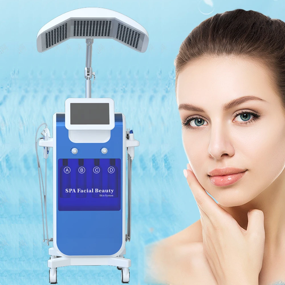 Professional Hydra Hydro With Skin Analyzer 7 In 1 Facial Water Peel Microdermabrasion Machine