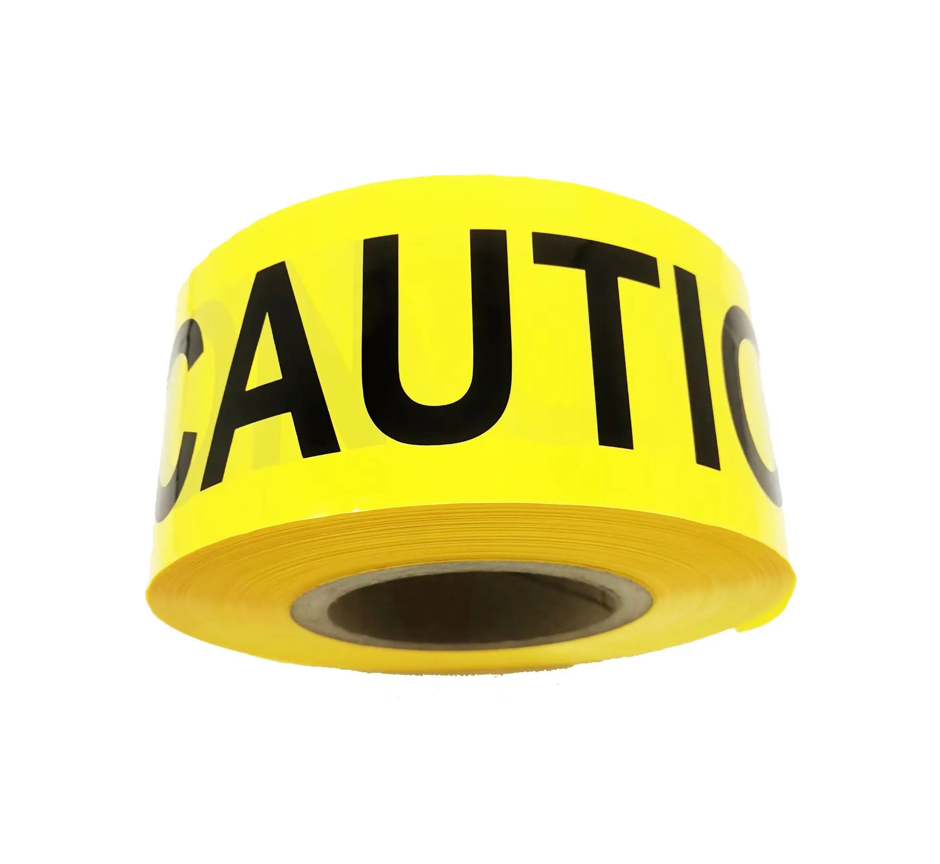 Wholesale PE Warning Danger Tape Yellow Non Adhesive Barricade Caution Tape