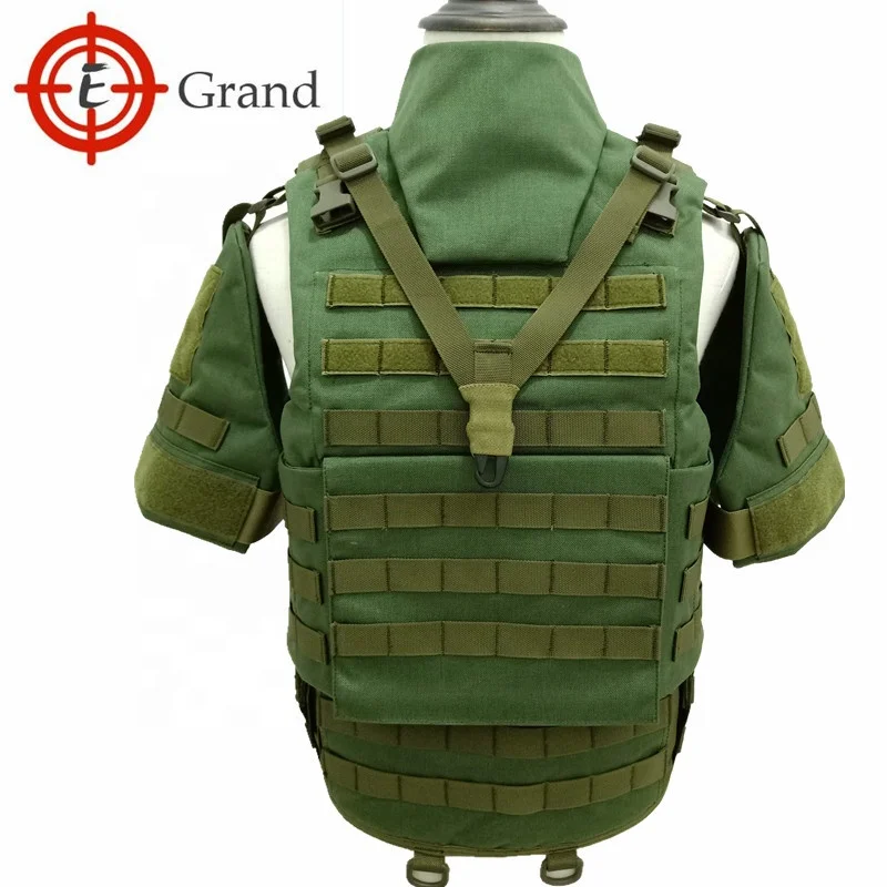 
Professional manufacturer wholesale UHMWPE or armid NIJ lightweight full protection body armor 