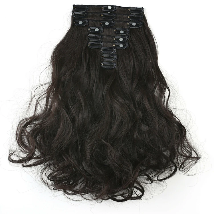 
Blue Forest Loose Wave Clip In Glowing Hair Extensions Weft 6a Human Hair Extension 100 Human Hair 