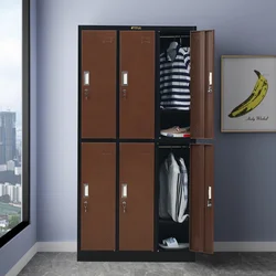 baby metal locker China bedroom 6 door hanging clothes iron cupboard modern in hotselling with key lock steel almirah