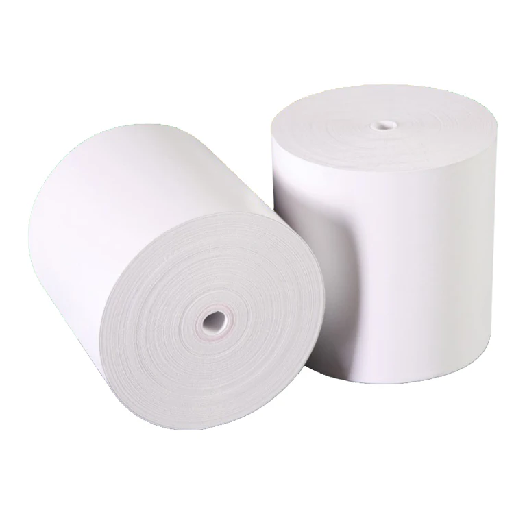 China manufacturer custom size gsm roll thermal printer paper 53*30 57*40 POS printer paper roll