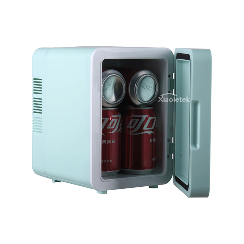 Modern Fashion Portable Tabletop Mini Fridge Low Noise Beauty Cosmetics Mini Fridge With LED Mirror