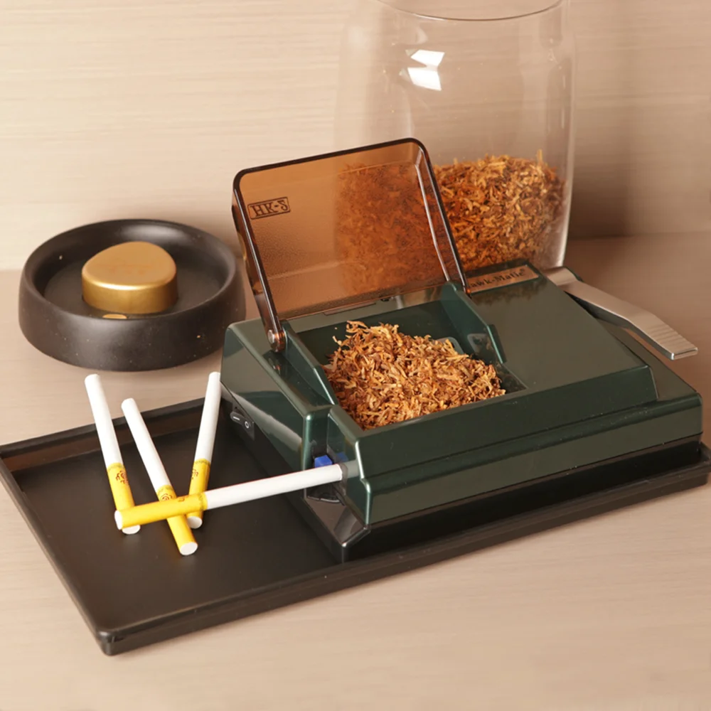 Hawk-Matic Wholesale Electric Cigarette Machine for 5.5mm slim cigarette tubes HK-2 Automatic cigarette rolling machine