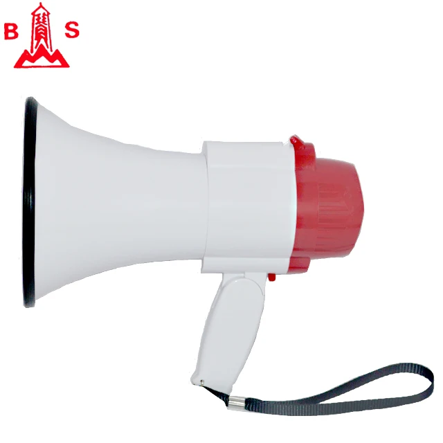 
handheld portable professional lithium battery bullhorn coachguide megaphone 
