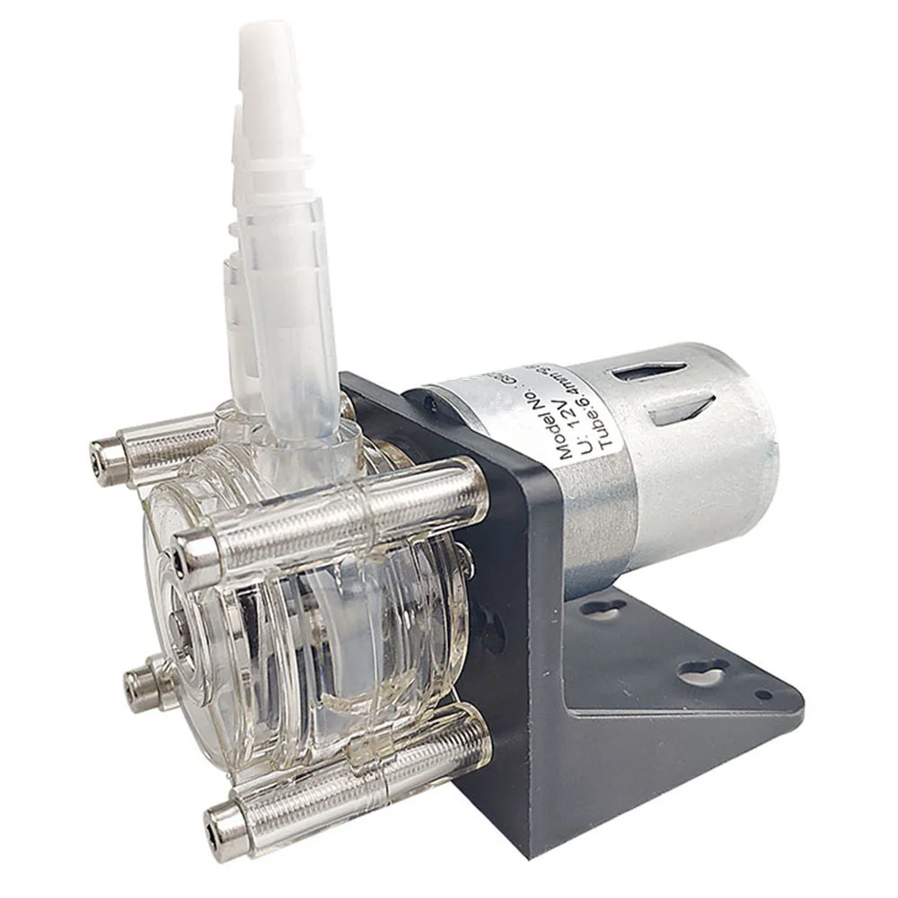 Cheap Large Flow Peristaltic Pump 12V/24V Metering Pump Vacuum Pump 500mL/min