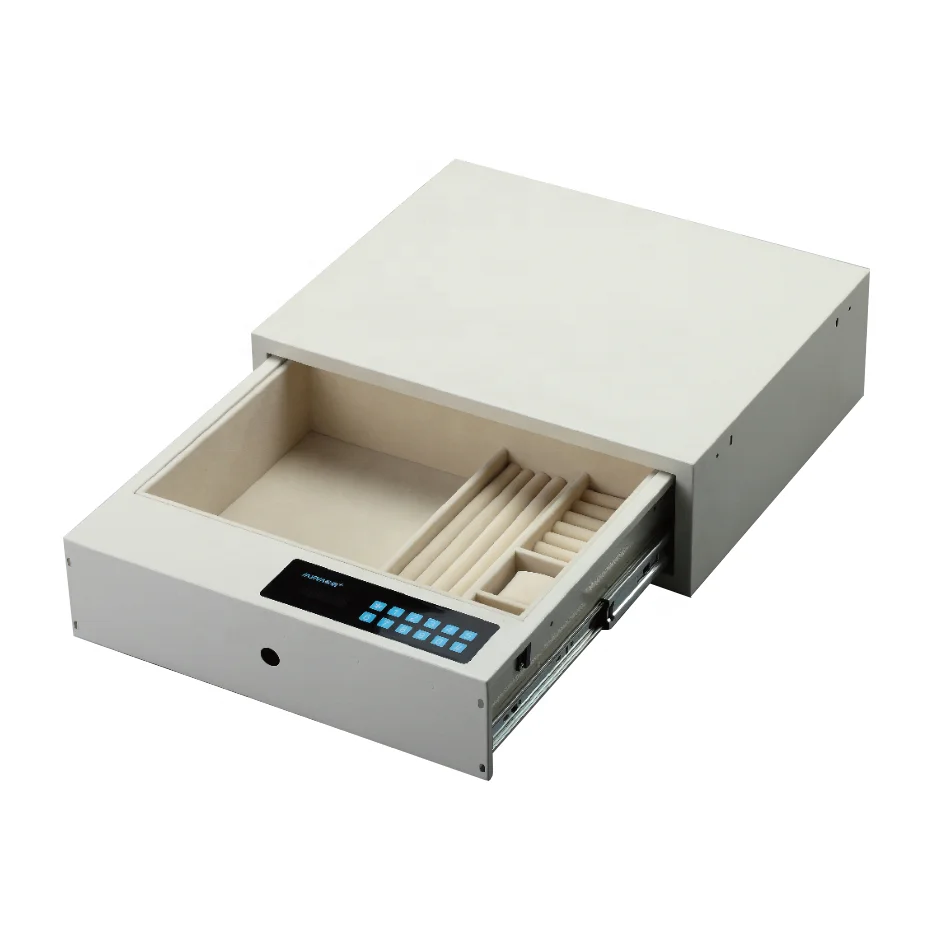 
Modern multi-functional all iron password touch screen family drawer wardrobe safe box 