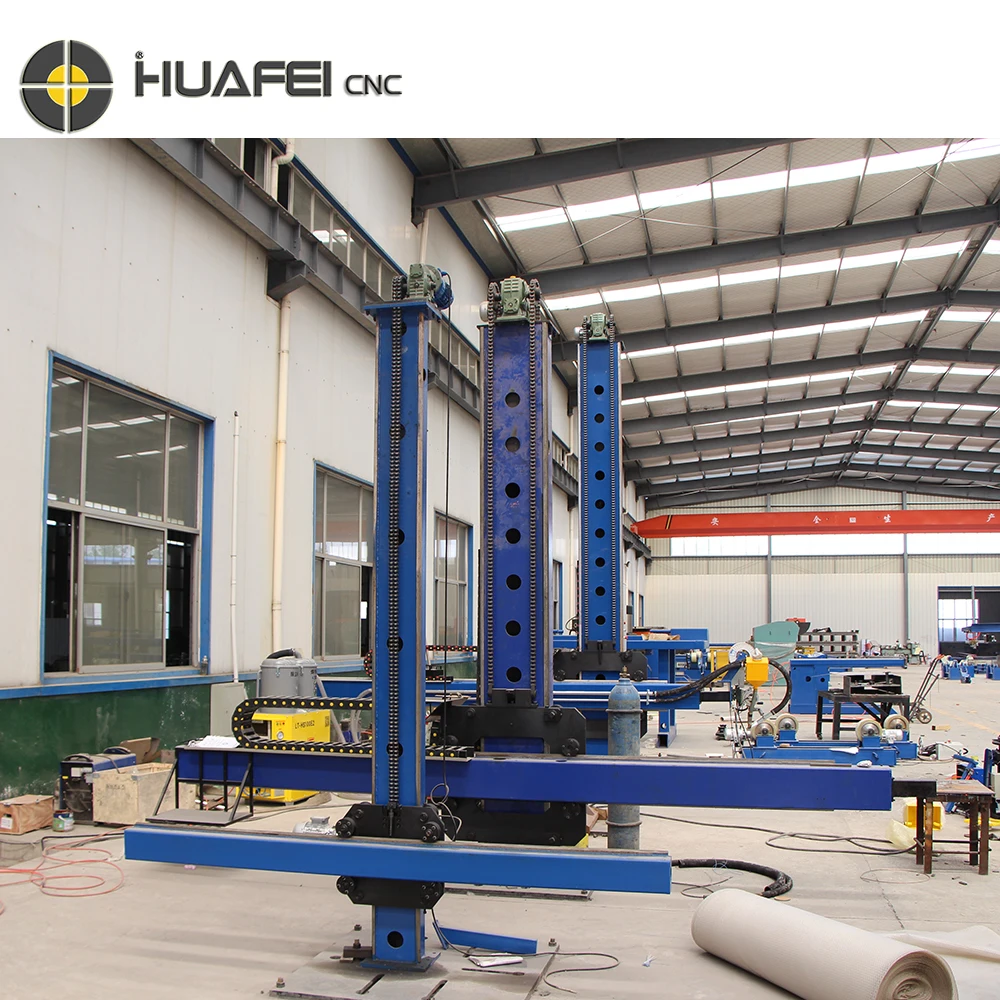 Wind tower boiler automatic pipe pressure vessel cross welding manipulator