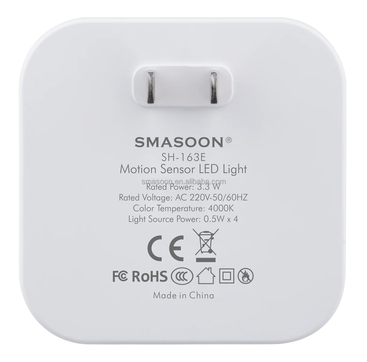 Mini Led Night Light Plug-in Intelligent  Sensor Night Led Motion Sensor Light Motion Sensor Induction Led Light