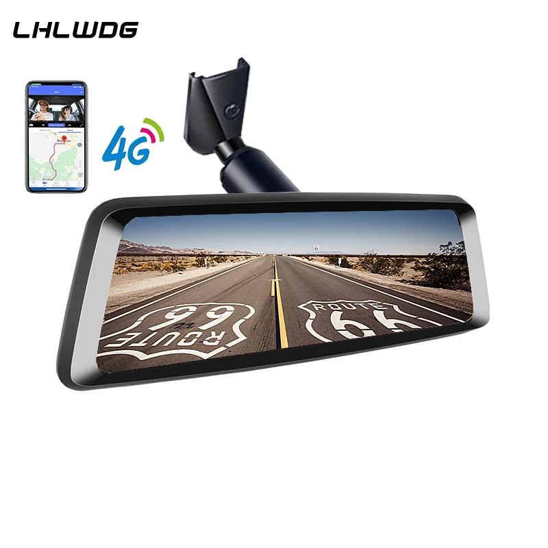 4G Car DVR Front Camera 1080P Internal Camera with Gps WIFI Hd Dual Dash Cam Driving Recorder Toyota IPS A9 Smart Adas System