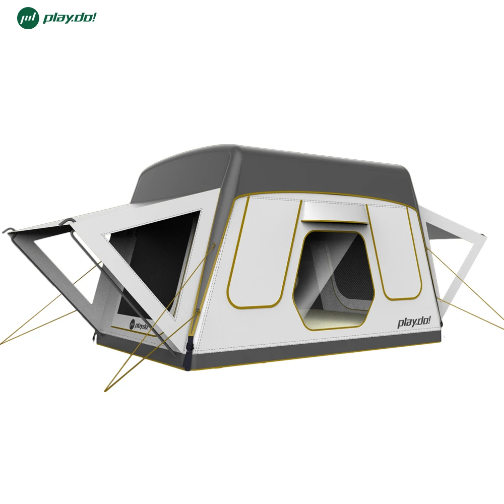 В новом стильном дизайне три раза верхняя кровельная часть походной палатки 3-4 человек Camper 4*4 надувной тент на крыше автомобиля