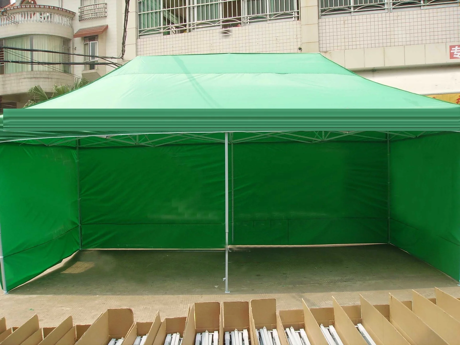 Outdoor promotional Waterproof folding booth Custom Printed Portable Aluminum Trade Show Tent Wholesale