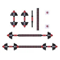 Wavar Multifunctional Eco Friendly Dumbbell Gym Adjustable Mixed Cement PVC Colorful Dumbbell