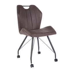 high quality nordic home furniture new design dining room chairs luxury modern fabric kitchen dining chairs with metal legs