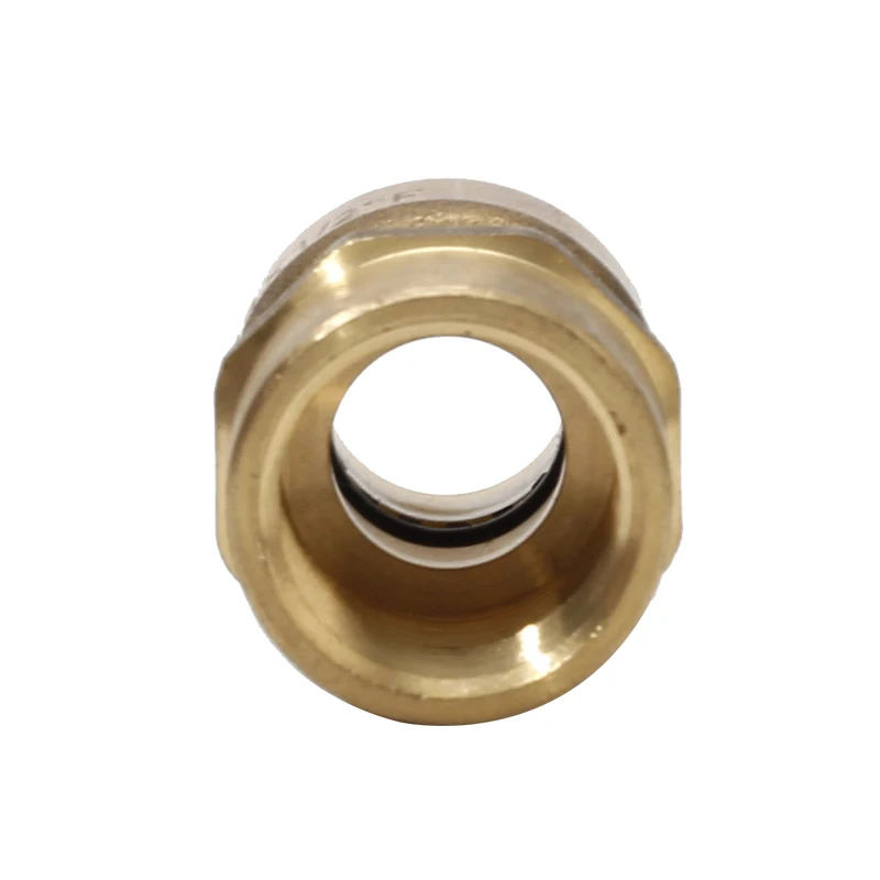 Brass Pipe Fittings Push Fit Fittings Straight Plumbing Fitting  For Copper Pex CPVC  Pipe