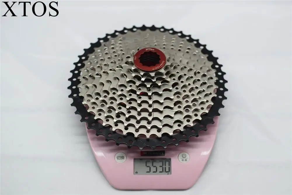 XTOS Mtb 11 скоростей 11-50tкассета Сверхлегкий свободный колесо горный велосипед запчасти для K7X1XO XX1M9000