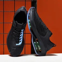 Hot Sale Double Air Cushion Height Increase Man Sport Running Shoes