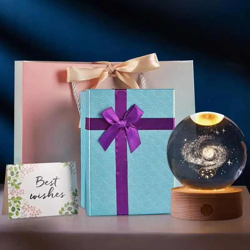 Zodiac crystal ball Holiday gift Decoration crafts Crystal light night light birthday gift christmas Crystal crafts