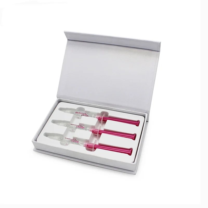 
CE, ISO,TUV approved 35 percent carbamide peroxide home use 3pcs 3ml teeth whitening gel 