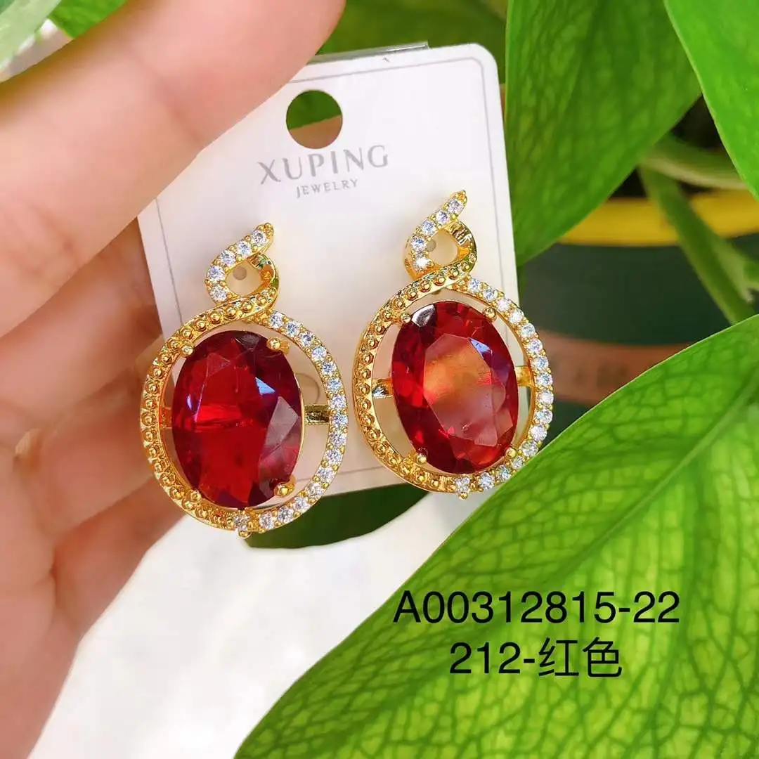 05E628 fashion 2020 new designs high quality dubai gold color earrings for women