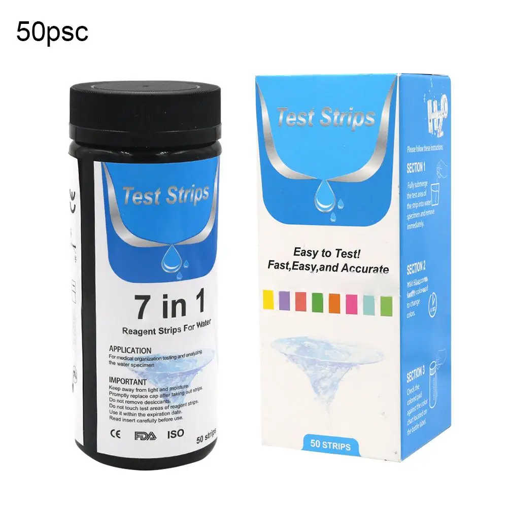 7 parameters Test for water, pool, spa, aquarium factory drinking water test kit