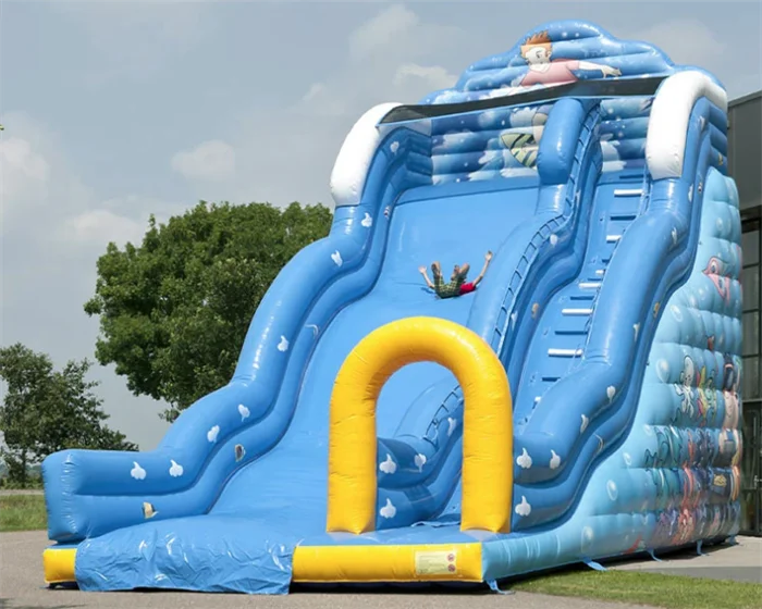 Kids Party Manufacturers supply new inflatable titanic slide park inflatable trampoline