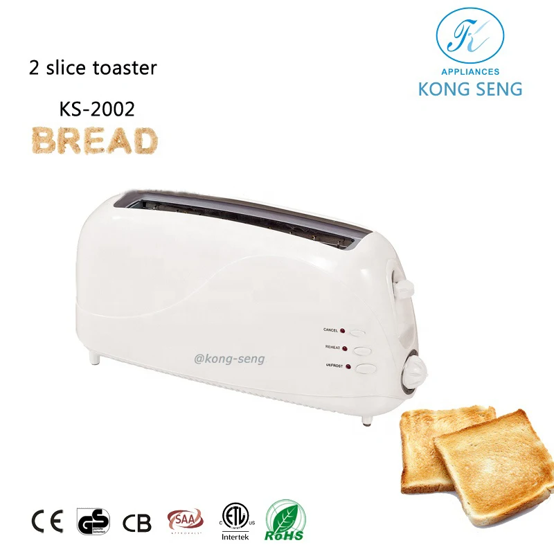 wholesale 2 Slice 1 Slot Plastic Toaster Retro Toaster Electric Toaster