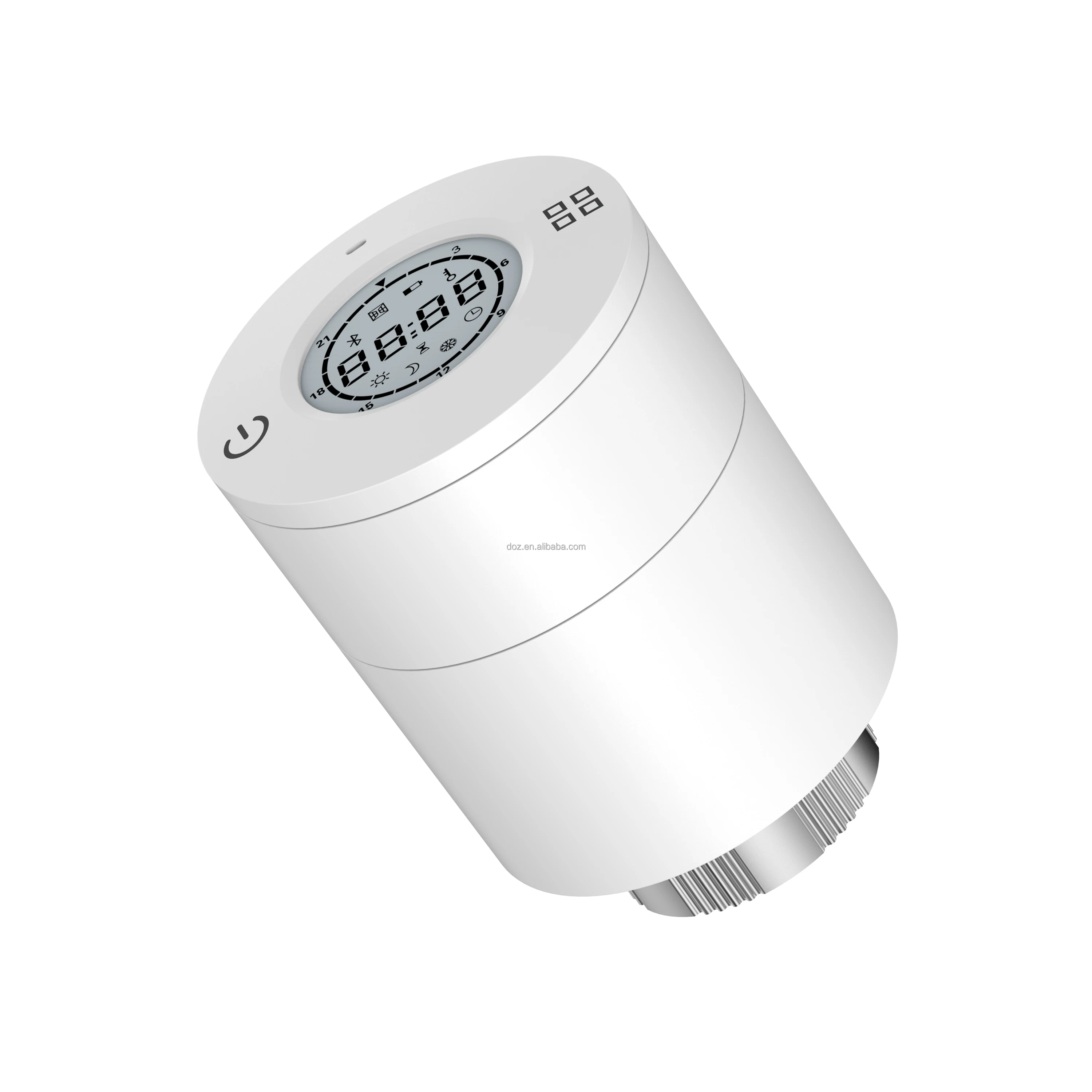 Hot Sale Tuya Zigbee TRV Temperature Controller Thermostat Smart Radiator Valve TRV Head Home Hotel Apartment Heating WiFi