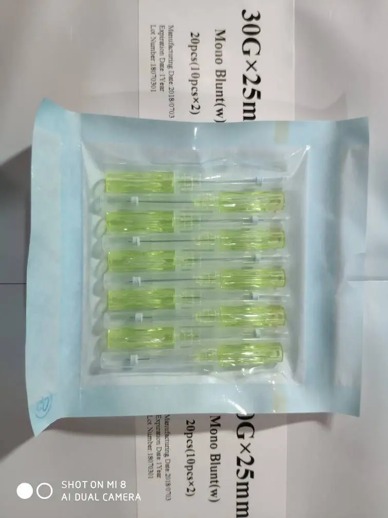 hot sale custom disposable 9mm hypodermic needle 22 gauge 18.8 stainless23g 25 g *1  16g-27g sizes