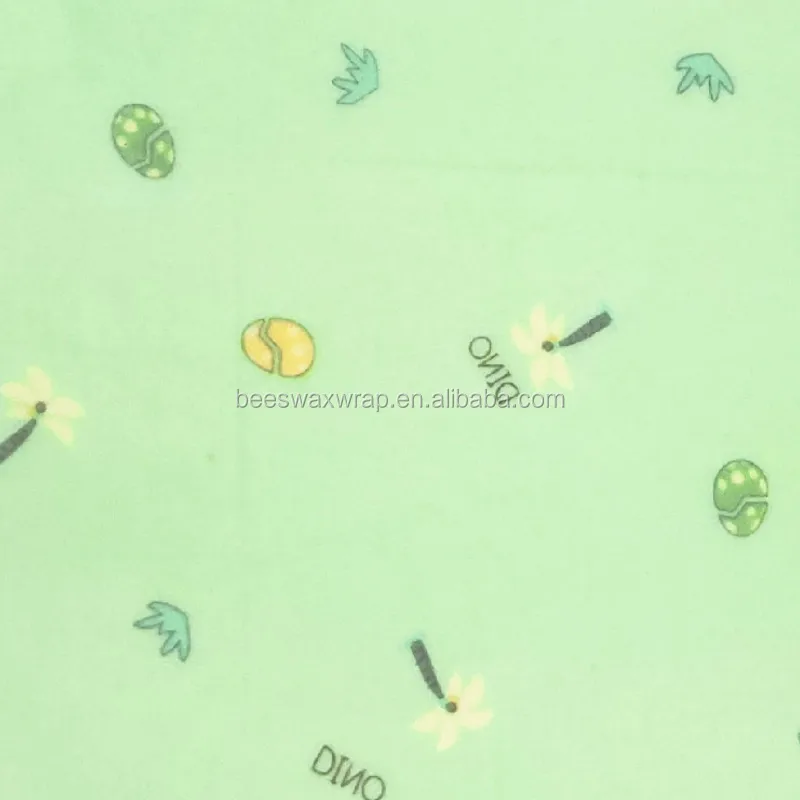 Manufacture custom eco friendly reusable vegan soy wax food wrap 3 pack