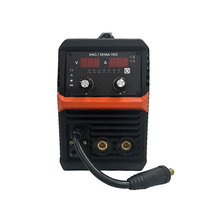 Zhejiang Mini Portable Hand Held Semi-Automatic Aluminium 160A Pulse Mig Welders Argon Gas Wire Electronic Arc Welding Machine