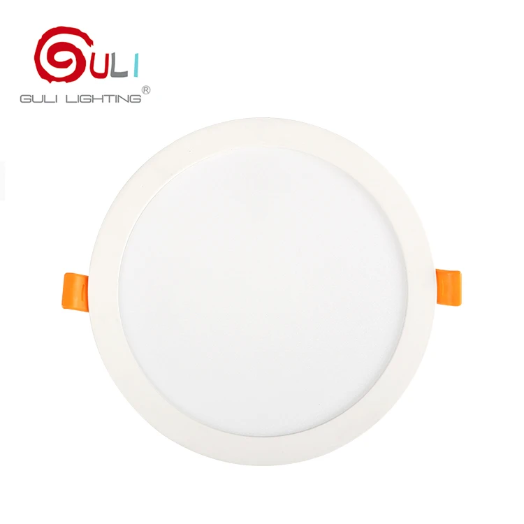Commerical Square Round 6watt 12watt 18watt 24watt Die-casting Panel Light/ceiling Embedded Led Panel Light