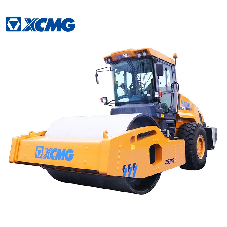 XCMG 36 тонн большой 276Kw Wechai двигателя полный гидравлический одиночный барабанный Вибрационный каток XS365 для продажи